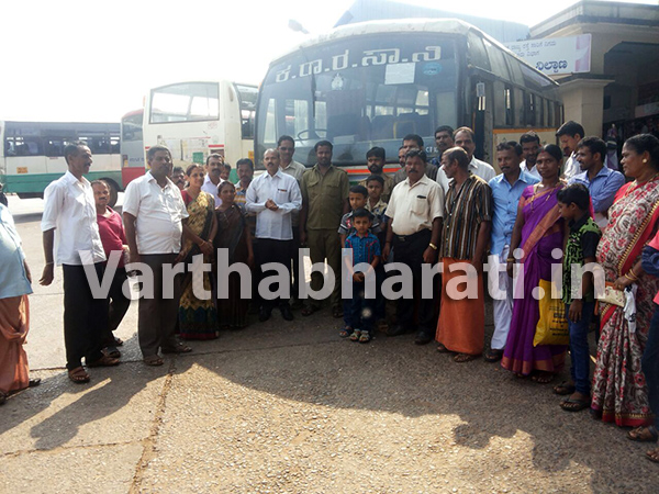 ರಾಜಕೀಯ ಘರ್ಷಣೆ - ಪೊಲೀಸ್ ಬಂದೋಬಸ್ತ್‌ನಲ್ಲಿ ಮೊದಲ ಟ್ರಿಪ್ !